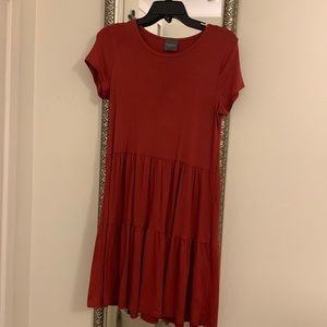 Olivia Rae ruffled sun dress